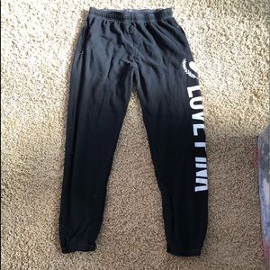 Victoria’s Secret pink sweatpants